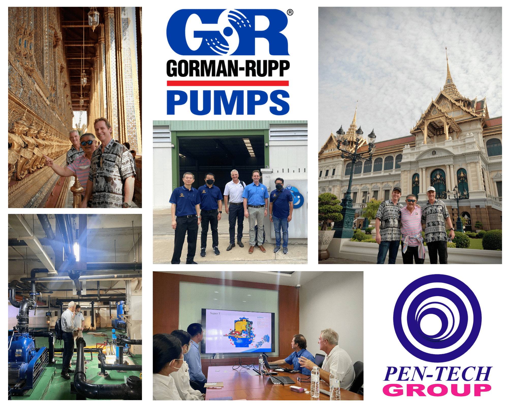 Gorman-Rupp executives visit